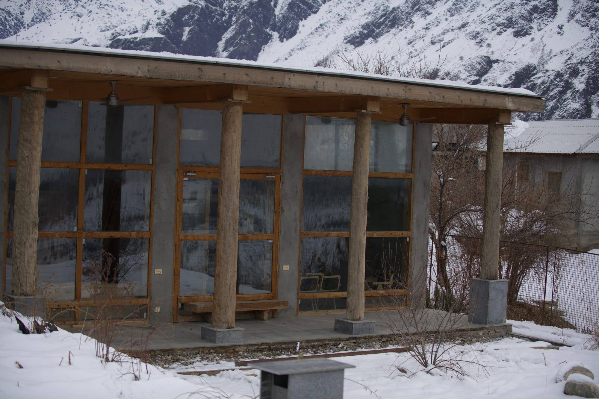 Photograph of the Chitral Valley and Dolomutz grounds